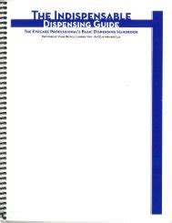 progressive identifier|THE INDISPENSABLE DISPENSING GUIDE .